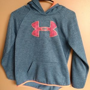 Under Armour-Girls Navy Sweatshirt